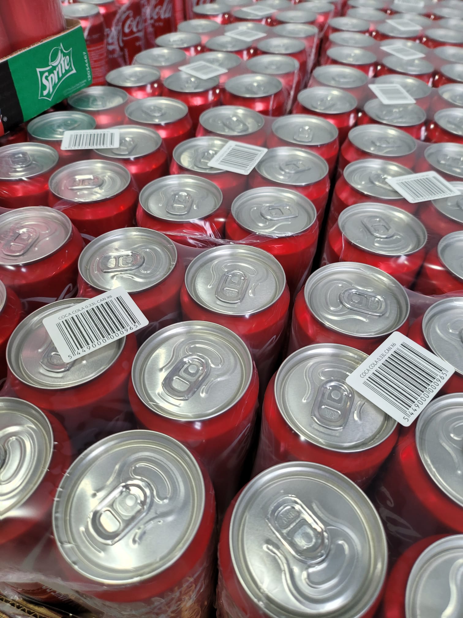 New packs 6 pack 4 by packed to the factory tray