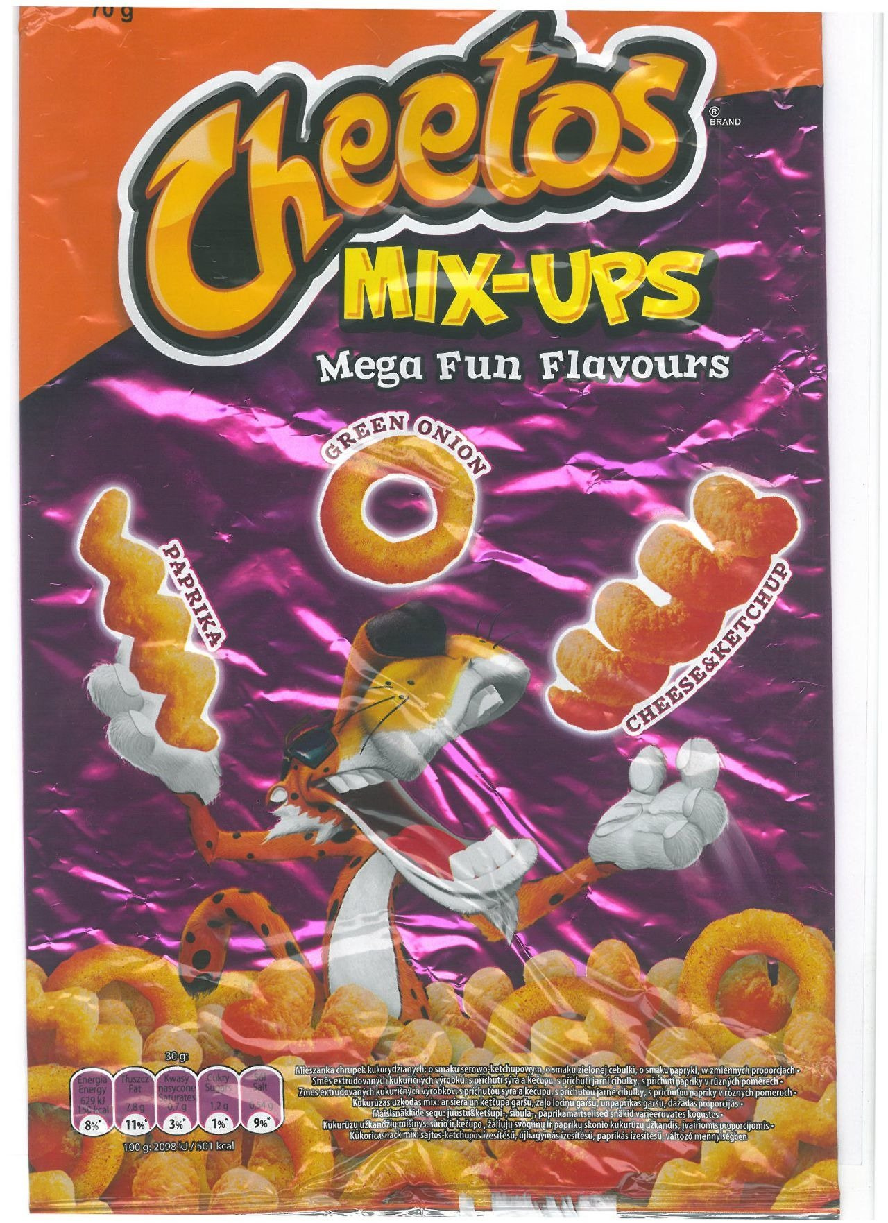Cheetos MIXUPS Mega Fun Flavours 70 g GROCERY \ Crisps and Snacks