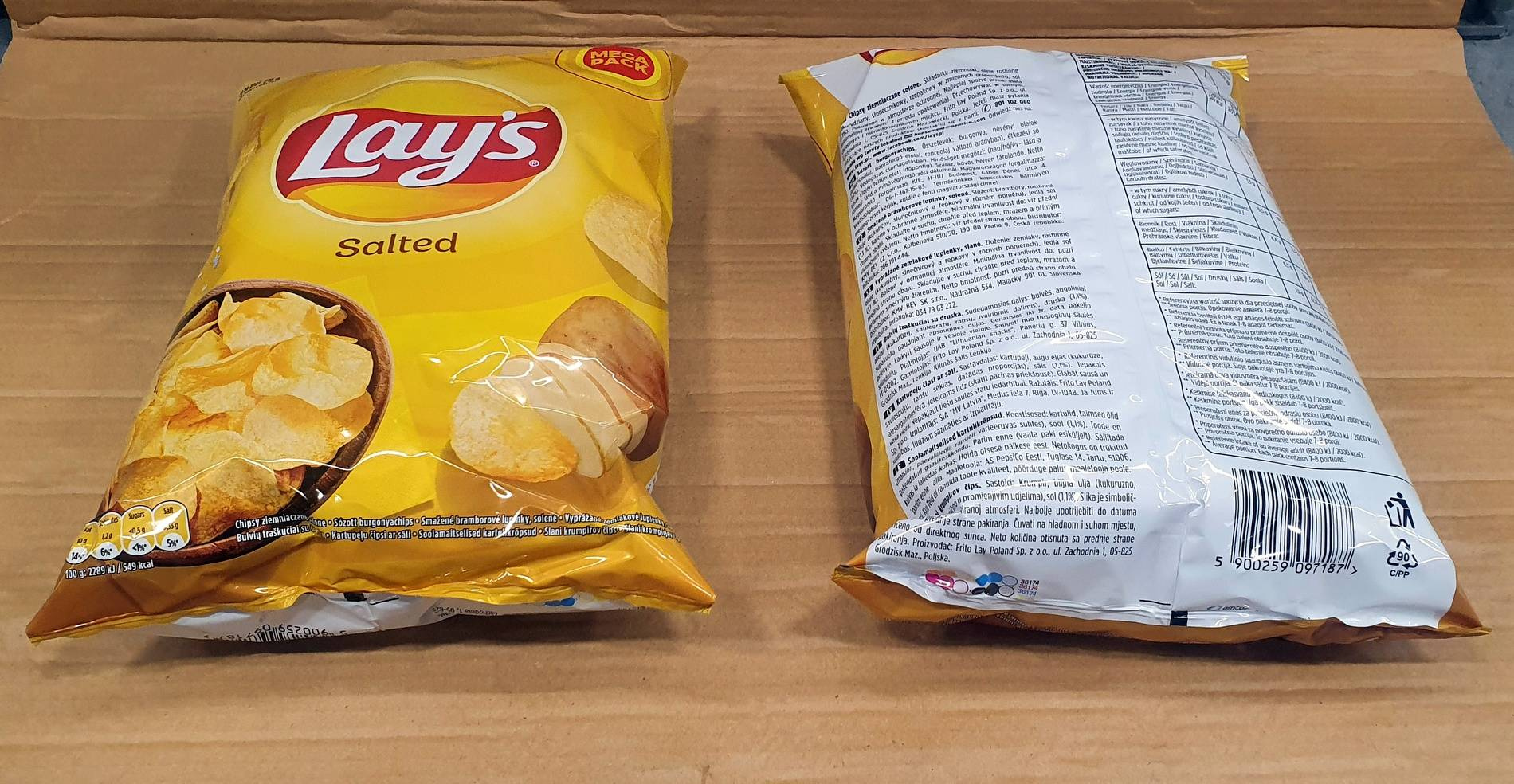 Chips Lay's Salted 215 g GROCERY \ Crisps and Snacks \ Lay's OFFER