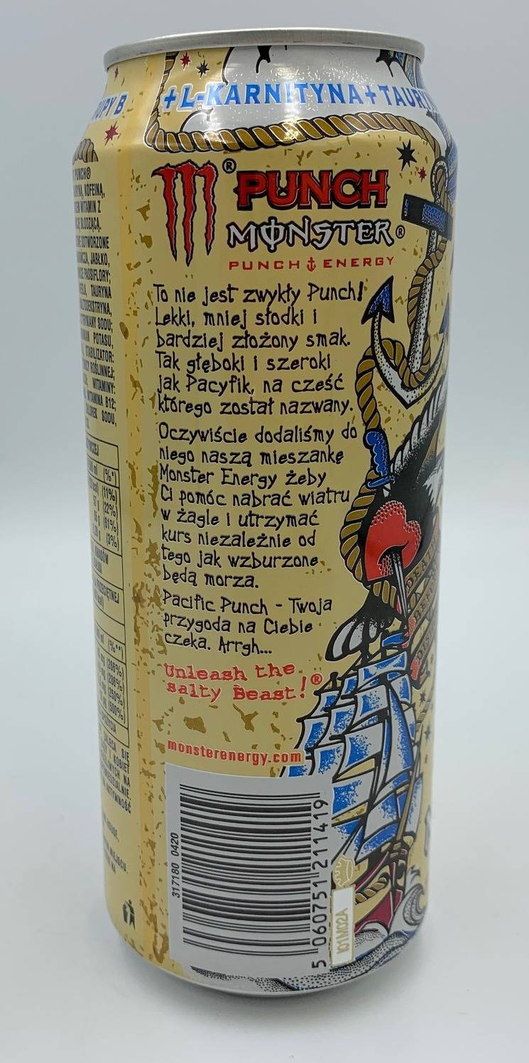 Monster Pacific Punch CAN 500 ml ENERGETIC DRINKS \ Monster OFFER