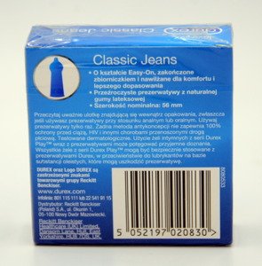  Durex Classic Jeans 3 pcs 
