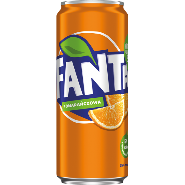  Fanta Orange 330 ml CAN SLEEK