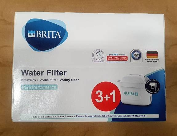 BRITA MAXTRA + HARD WATER EXP 3+1
