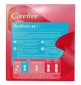 Carefree Plus Fresh Scent flexiform +3D Comfort 58