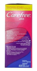 Carefree Plus Large Extra Protection+ 3D Comfort 48
