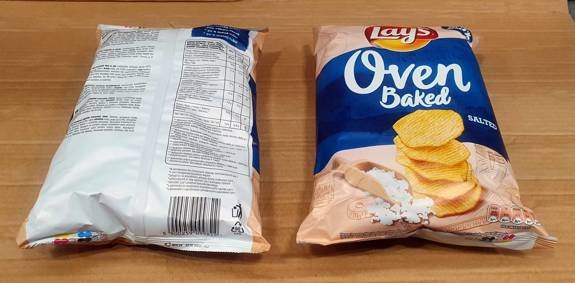 Chips Lay's Oven Baked Salted 200 g