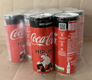 Coca Cola Zero 330 ml SLEEK (12) origin UKR