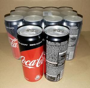 Coca Cola Zero 330 ml SLEEK (12) origin UKR