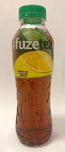 FUZETEA Black Ice Tea Lemon PET 500 ml UKR