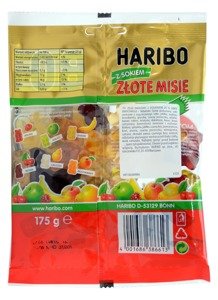 Haribo Gold Bear With Juise 175 g 
