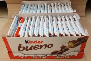 Kinder Bueno White 39 g (2 x 19,5g)&Kinder Bueno 43 g (2 x 21,5 g)