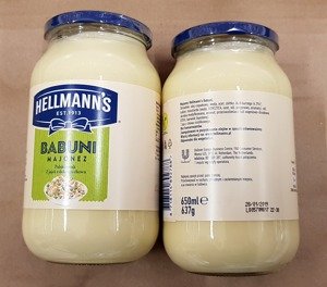Mayonnaise Hellmanns Babuni 650 ml 