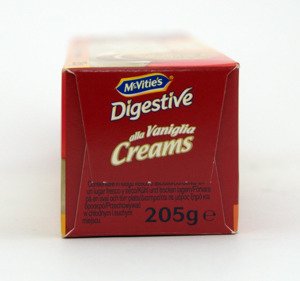 MsVitie's Digestive Vanilla Creams 205g 
