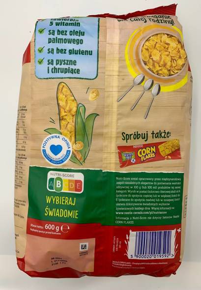 Nestle Cereal Corn Flakes Gluten Free  600 g 