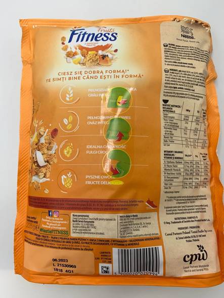Nestle Cereal Fitness Fruits 225 g 