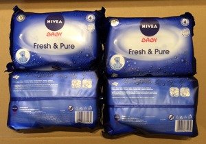 Nivea Wipes Baby Fresh&Pure 4x63