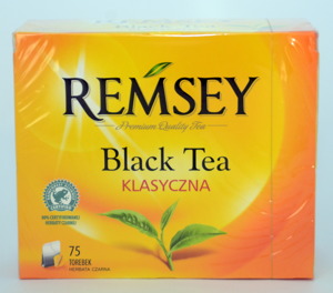 Remsey Black Tea 75 torebek 150g