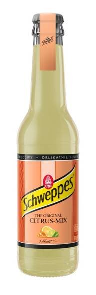 Schweppes Citrus Mix glass 275 ml