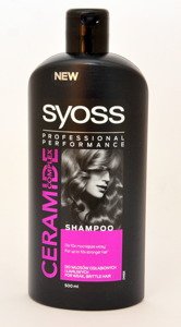 Syoss  Shampoo Colorist 500 ml & Repair 500 ml & Volume 500 ml &Ceramide Complex 500 ml