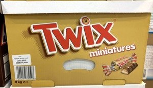 Twix Miniatures Box 8 kg