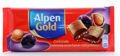 Alpen Gold Czekolada mleczna orzechowo-rodzynkowa 90 g