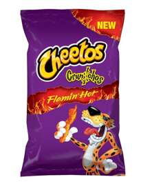 Cheetos Flamin Hot Crunchos 80g New!