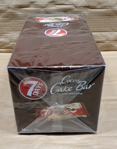 7 DAYS Cocoa Cake Bar z nadzieniem kakaowym 32g