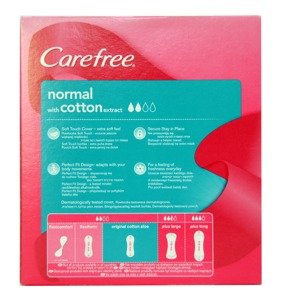 Carefree Normal with Cotton Extract+3D Comfort 58