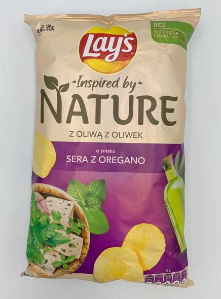 Chips Lay's Nature Cheese & Oregano 120 g