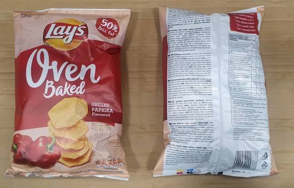 Chips Lay's Oven Baked Paprika 200 g