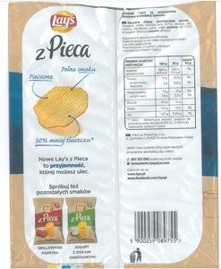 Chips Lay's z Pieca Solone 200 g