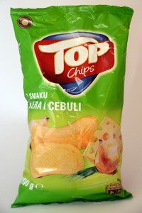 Chips Top o smaku sera i cebuli 200 g