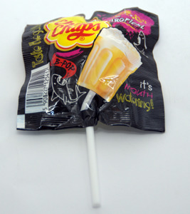Chupa Chups Lollipop Tropical flavour  15 g