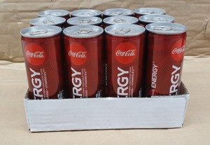 Coca Cola ENERGY 250 ml cans SLEEK