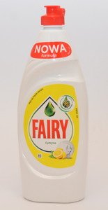 Fairy Cytryna 10x650 ml  & Fairy Sensitive 6x650 ml 