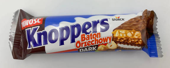 Knoppers 120g (3 x 40 g)  Baton Orzechowy Dark