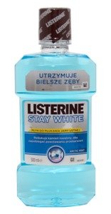 Listerine Stay White 500 ml. Płyn do Płukania Jamy Ustnej. 