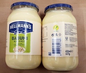 Mayonnaise Hellmanns Babuni 650 ml 