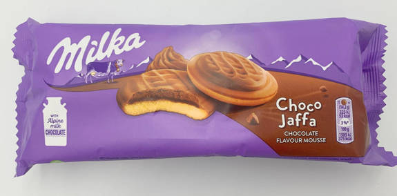 Milka Choco Jaffa Chocolate Flavor Mousse Jelly 128 g 
