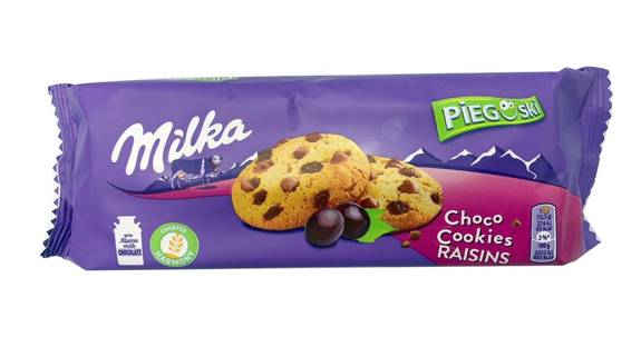 Milka Cookies Raisins 135 g 