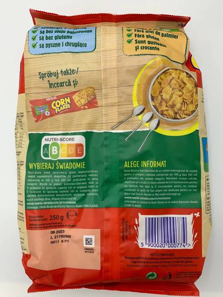 Nestle Płatki Corn Flakes Gluten Free  250 g 