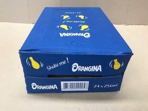 Orangina Regular Original szklana butelka 250 ml 