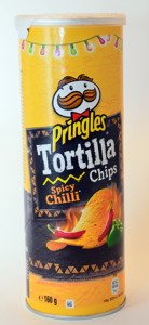 Pringles Tortilla Chips Spicy Chilli 160 g 