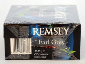 Remsey Earl Grey Strong 75 torebek 131,25g