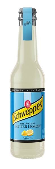Schweppes Bitter Lemon szkło 275 ml