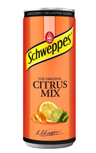 Schweppes Citrus Mix CAN 250 ml