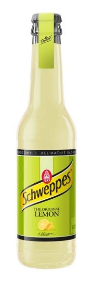 Schweppes Lemon szkło 275 ml
