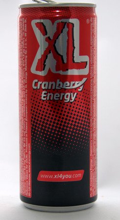 XL Cranberry Energy CAN 250 ml