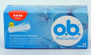 o.b. ProComfort Super 24 szt Tampons & o.b. ProComfort Normal 24 szt Tampons